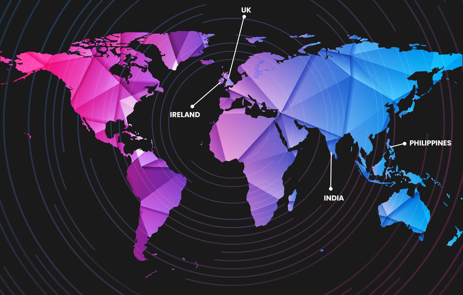 Outsourcing Global Map - YourTeam